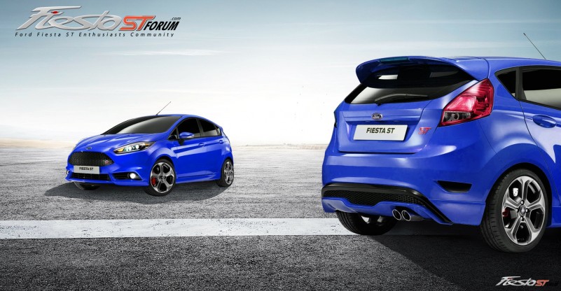 Performance Blue Fiesta St Fiesta St Gallery Pictures Images